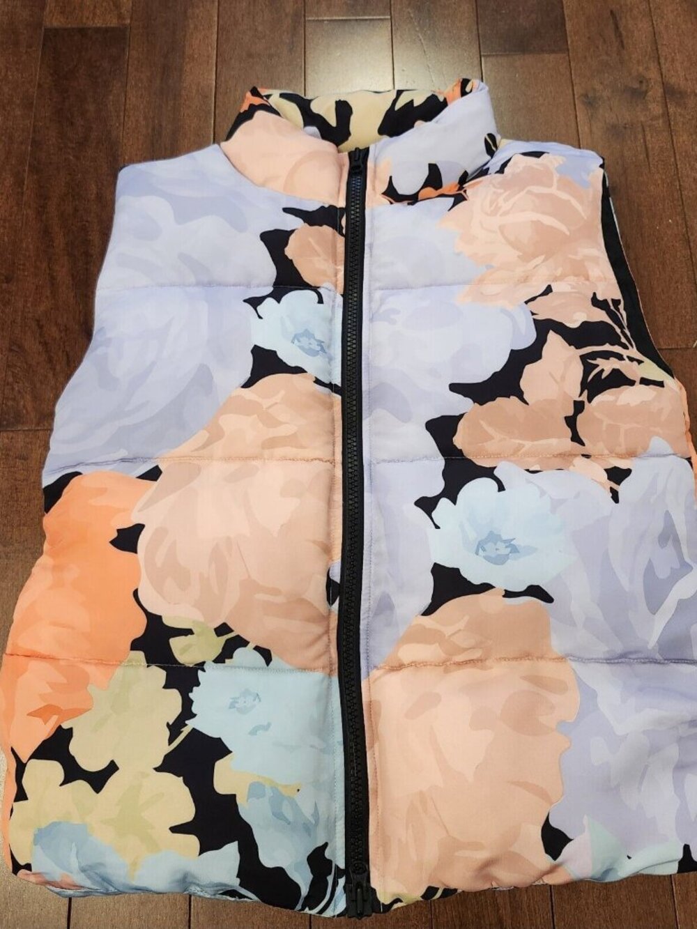 Stine Goya women's floral puffer vest